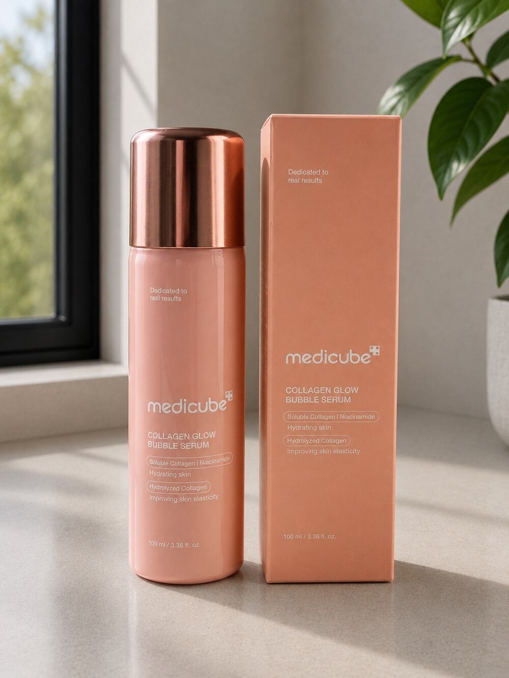 $43 New Medicube Collagen Glow Bubble Serum 100ml K-Beauty Niacinamide